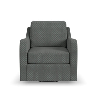 Saber Fabric Swivel Chair