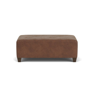 Cascade Fabric Rectangular Cocktail Ottoman