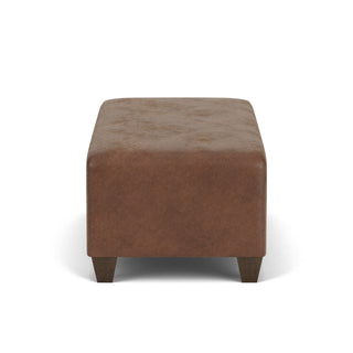 Cascade Fabric Rectangular Cocktail Ottoman