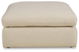 Elyza Oversized Accent Ottoman Chenille