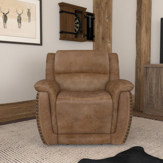 Beau Fabric Power Recliner with Power Headrest