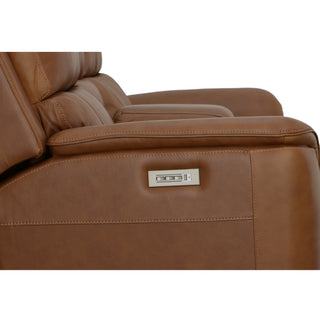 Henry Power Reclining Loveseat with Console & Power Headrests & Lumbar