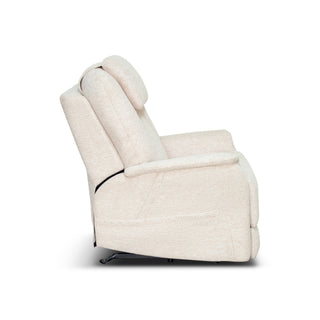 Zecliner Model 3+ Petite Fabric Power Sleep Chair with Power Headrest, Lumbar, Heat & Massage