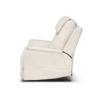 Zecliner Model 3+ Petite Fabric Power Sleep Chair with Power Headrest, Lumbar, Heat & Massage