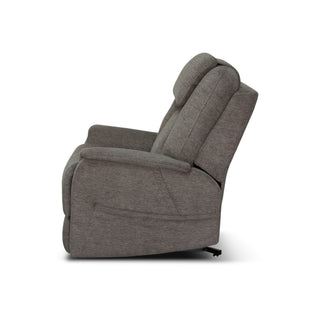 Zecliner Model 3+ Petite Fabric Power Lift Recliner with Power Headrest, Lumbar, Heat & Massage