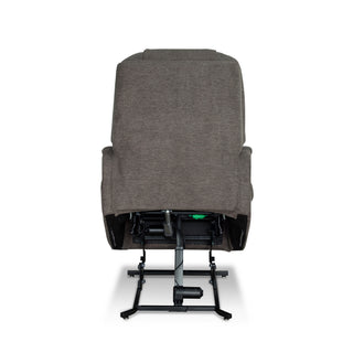 Zecliner Model 3+ Petite Fabric Power Lift Recliner with Power Headrest, Lumbar, Heat & Massage