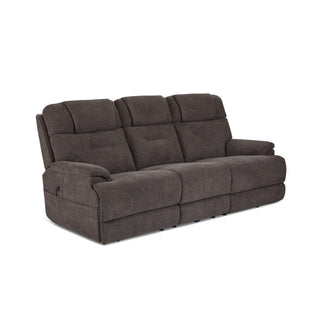 Zecliner Zofa Fabric Power Sleep Sofa with Power Headrests & Lumbar
