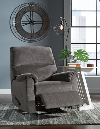 Nerviano Zero Wall Recliner Chenille