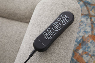 Zecliner Model 2 Petite Fabric Power Sleep Recliner with Power Headrest & Lumbar