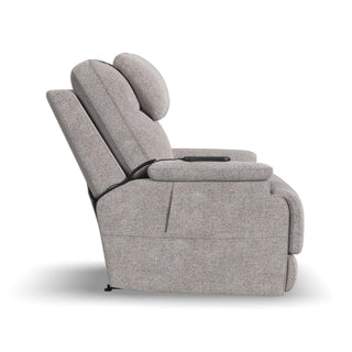 Zecliner Model 2 Petite Fabric Power Sleep Recliner with Power Headrest & Lumbar