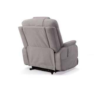 Zecliner Model 1 Fabric Power Sleep Recliner with Power Headrest & Lumbar