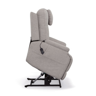 Zecliner Model 1 Fabric Power Lift Sleep Recliner with Power Headrest & Lumbar