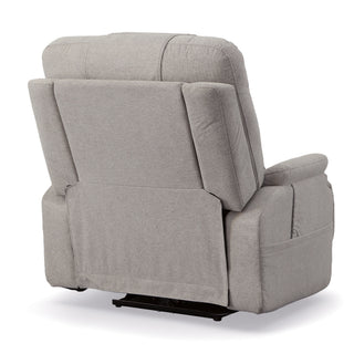 Zecliner Model 2 Fabric Power Sleep Recliner with Power Headrest & Lumbar