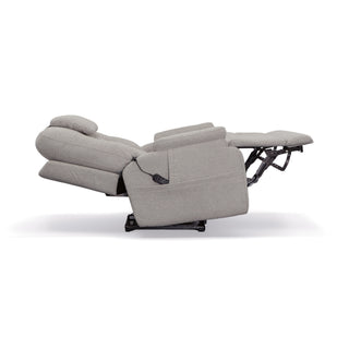 Zecliner Model 2 Fabric Power Sleep Recliner with Power Headrest & Lumbar