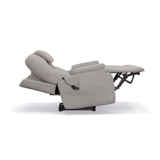Zecliner Model 2 Fabric Power Sleep Recliner with Power Headrest & Lumbar