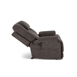 Zecliner Model 2+ Fabric Power Lift Sleep Recliner with Power Headrest, Lumbar, Heat & Massage