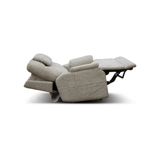 Zecliner Model 2+ Fabric Power Lift Sleep Recliner with Power Headrest, Lumbar, Heat & Massage