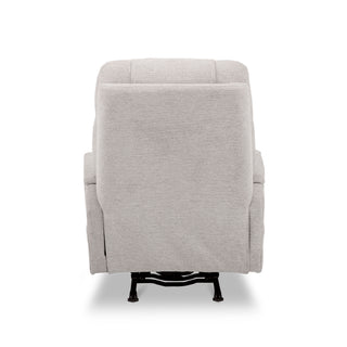 Zecliner Model 3+ Fabric Power Rocking Sleep Recliner with Power Headrest, Lumbar, Heat & Massage