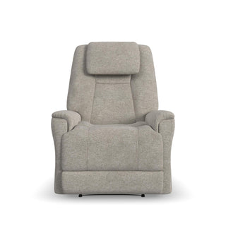 Zecliner Model 3+ Fabric Power Rocking Sleep Recliner with Power Headrest, Lumbar, Heat & Massage