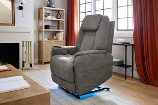 Zecliner Model 3+ Power Lift Recliner with Power Headrest, Lumbar, Heat & Massage