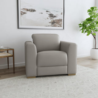 Aurora Leather Power Recliner with Power Headrest