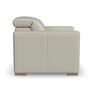 Aurora Leather Power Recliner with Power Headrest