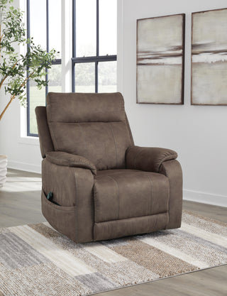 Crestmeade Power Lift Recliner Faux Leather