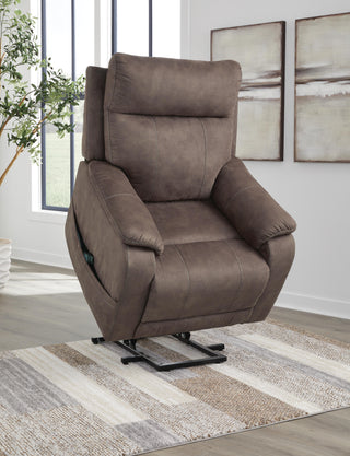 Crestmeade Power Lift Recliner Faux Leather