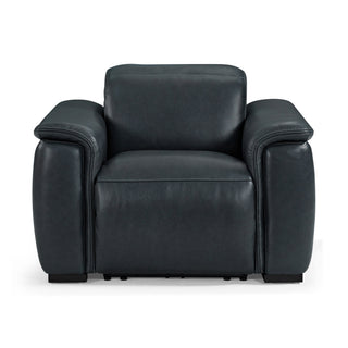 Camden Leather Power Recliner with Power Headrest