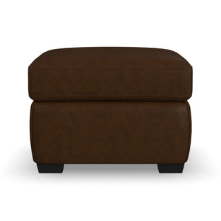 Hudson Leather Ottoman