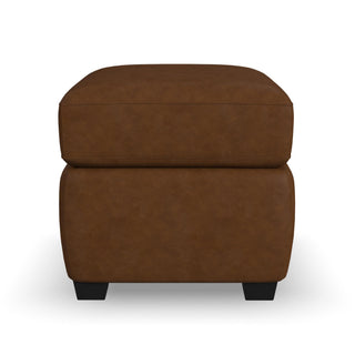 Hudson Leather Ottoman
