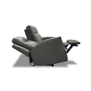 Maxwell Leather Power Reclining Sofa with Power Headrests and Lumbar