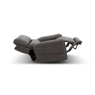 Carter Fabric Power Rocking Recliner with Power Headrest, Lumbar, Heat & Massage