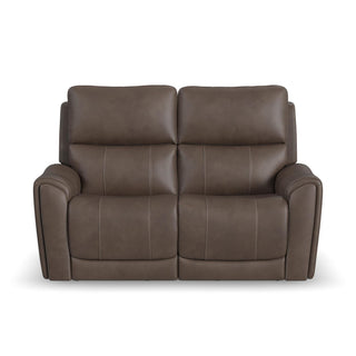 Carter Fabric Power Reclining Loveseat with Power Headrests & Lumbar