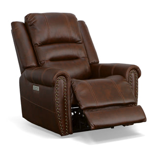 Oscar Fabric Power Recliner with Power Headrest