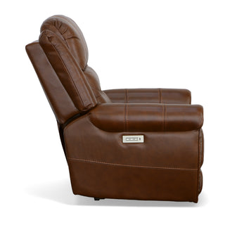Oscar Leather Power Recliner with Power Headrest