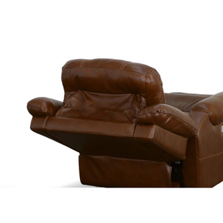 Oscar Leather Power Recliner with Power Headrest