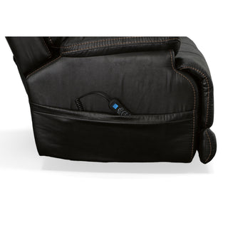 Clive Fabric Power Recliner with Power Headrest & Lumbar