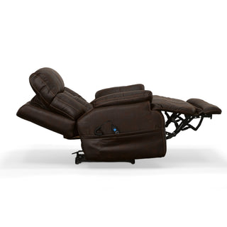 Clive Fabric Power Recliner with Power Headrest & Lumbar