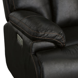 Clive Fabric Power Reclining Loveseat with Power Headrests & Lumbar