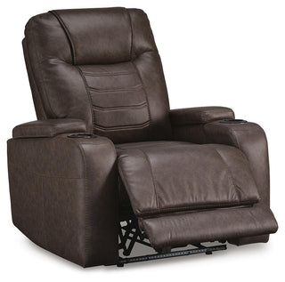 Schooner Rocks PWR Recliner/ADJ Headrest Faux Leather