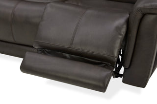 Ranger Leather Power Reclining Loveseat with Power Headrest, Lumbar, Heat & Massage