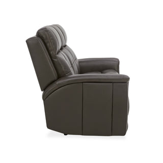 Ranger Leather Power Reclining Sofa with Console, Power Headrest, Lumbar, Heat & Massage