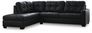 Barlin Mills 2-Piece Sectional with Chaise Faux Leather - Left Arm Facing
