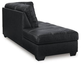 Barlin Mills LAF Corner Chaise Faux Leather