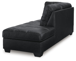 Barlin Mills RAF Corner Chaise Faux Leather
