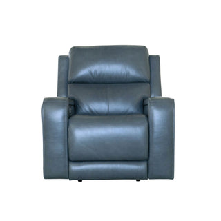 Oasis Leather Power Recliner with Power Headrest, Lumbar, Heat & Massage