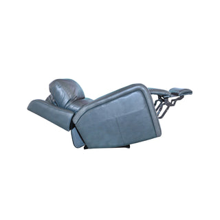 Oasis Leather Power Recliner with Power Headrest, Lumbar, Heat & Massage