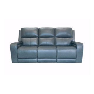 Oasis Leather Power Reclining Sofa with Power Headrests, Lumbar, Heat & Massage