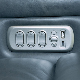 Oasis Leather Power Reclining Sofa with Power Headrests, Lumbar, Heat & Massage